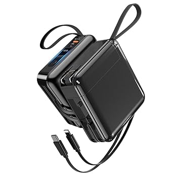 モバイルバッテリー入れ イメージ Amazon | Amityke Mobile Battery, 5,000 mAh, Ultra Small